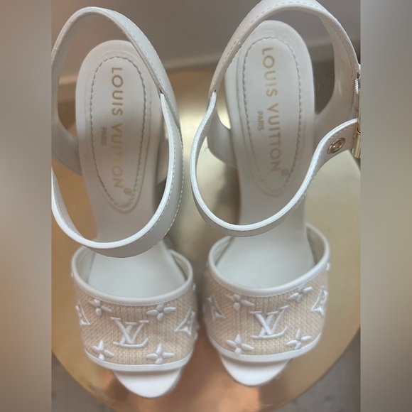 Louis Vuitton Starboard Wedge Sandal 8cm - Picture 3 of 8